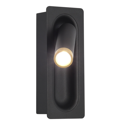 SL6238.401.01 Светильник настенный ST-Luce черный/черный,латунь LED 1*3W 4000K PARILLA фото 6