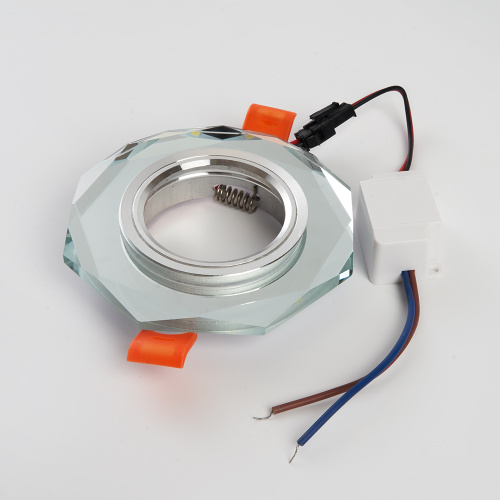 Светильник встраиваемый с белой LED подсветкой Feron CD8120 потолочный MR16 G5.3 белый фото 2 Светильник встраиваемый с белой LED подсветкой Feron CD8120 потолочный MR16 G5.3 белый фото 2