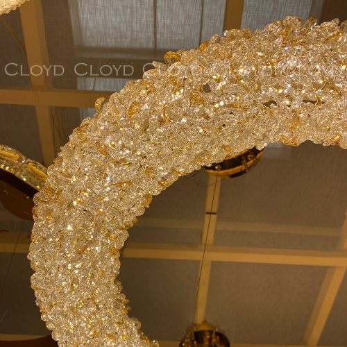 Люстра Cloyd EDEL-A C1 / Ø60 см - золото (арт.11368) фото 3 Люстра Cloyd EDEL-A C1 / Ø60 см - золото (арт.11368) фото 3