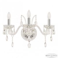 Бра хрустальные 105B/3/165 Ni Bohemia Ivele Crystal (Богемия Ивеле Кристалл)