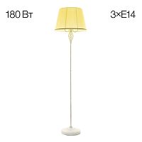 Citilux Вена CL402923 Торшер патина с кремовым абажуром