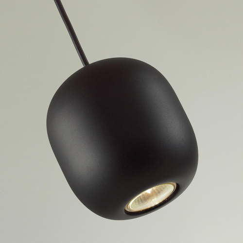5060/1BA PENDANT ODL24 377 черный/металл Подвес GU10 LED 4W COCOON фото 3 5060/1BA PENDANT ODL24 377 черный/металл Подвес GU10 LED 4W COCOON фото 3
