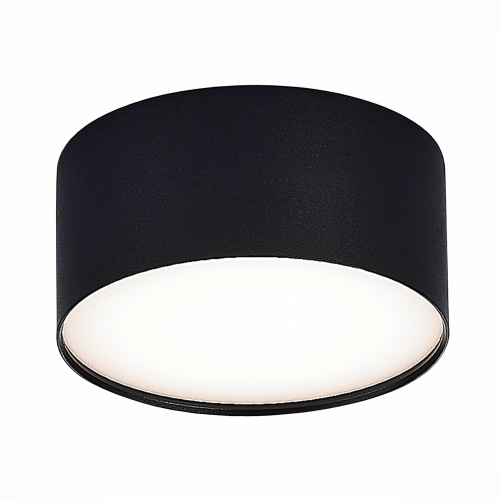 ST606.442.12 Светильник потолочный Черный LED 1*12W 4000K 1 080Lm Ra>90 120° IP20 D120xH55 185-265V Накладные светильники фото 3