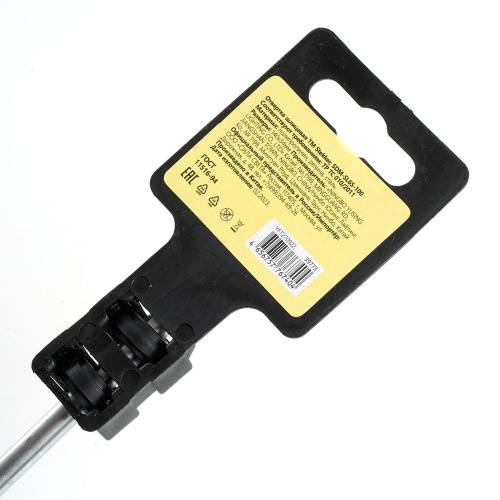 Отвертка шлицевая STEKKER SL 6.5 х 100 мм Cr-V, SDM-SL65-100 фото 7