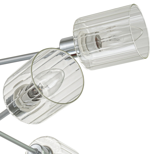 Светильник на штанге Escada 1140/8P E14*40W Silver/Chrome фото 4 Светильник на штанге Escada 1140/8P E14*40W Silver/Chrome фото 4
