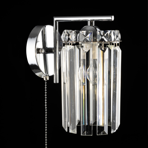 Citilux AXIS CL313411 Бра хрустальное с выключателем Хром фото 12 Citilux AXIS CL313411 Бра хрустальное с выключателем Хром фото 12