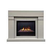 Электрокамин RealFlame Lindelse 26 GR серый, графит c очагом 3D Cassette 630