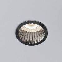 Светильник встраиваемый светодиодный Arco 12W 4000K черный жемчуг IP44 15274/LED