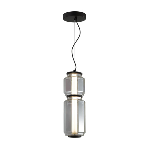 5408/20L HIGHTECH ODL_EX24 103 черный/дымчатый/металл/стекло/акрил Подвес LED 20W 3000K 1480Лм JAM фото 3 5408/20L HIGHTECH ODL_EX24 103 черный/дымчатый/металл/стекло/акрил Подвес LED 20W 3000K 1480Лм JAM фото 3