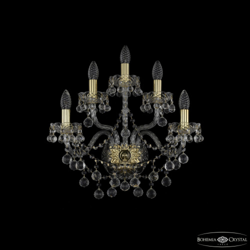 Бра хрустальные 1409B/2+2+1/195/XL G