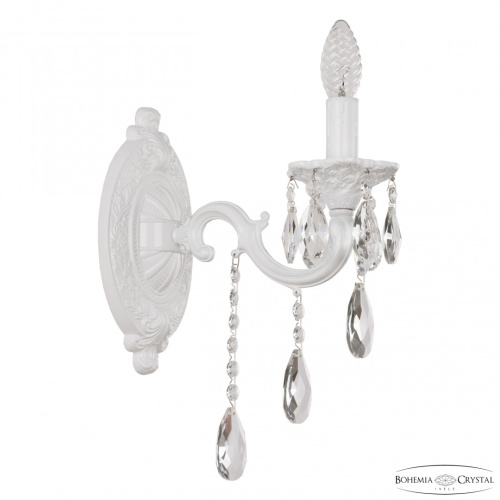Бра с хрустальными подвесками AL7801B10/1/175 B WG Bohemia Ivele Crystal (Богемия Ивеле Кристалл)