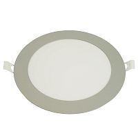 Светодиодный светильник Feron AL500 встраиваемый 12W 4000K серый