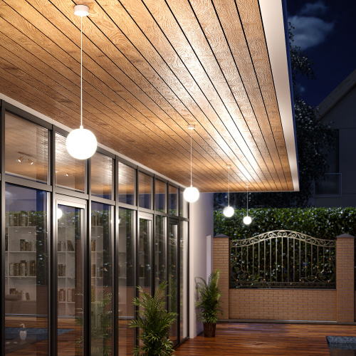 Светильник садово-парковый Sfera H 35158/H белый фото 2 Светильник садово-парковый Sfera H 35158/H белый фото 2