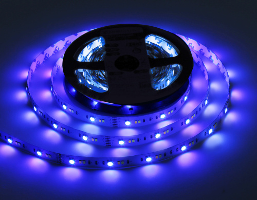 Светодиодная лента 24В 5050+2535 90Led 13Вт/м Цветная RGB+CCT 3000K-6500K IP20 5м фото 14