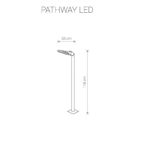 Уличный светодиодный светильник Nowodvorski Pathway Led 9420 фото 2 Уличный светодиодный светильник Nowodvorski Pathway Led 9420 фото 2