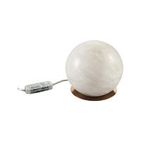 6685/8TL L-VISION ODL25 195 Настольный светильник бронзовый/металл/алебастр IP20 LED 8W с тумблером 3000/4000/6000K на выкл. 220V MARBELLA