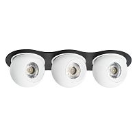 Комплект из светильника и рамки Lightstar Intero Ball (217637+217062+217062+217062) i637626262