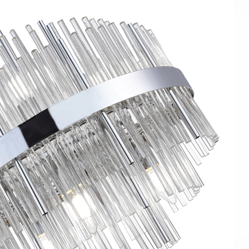 SL1634.103.06 Люстра потолочный ST-Luce Хром/Прозрачный E14 6*60W RENS фото 2