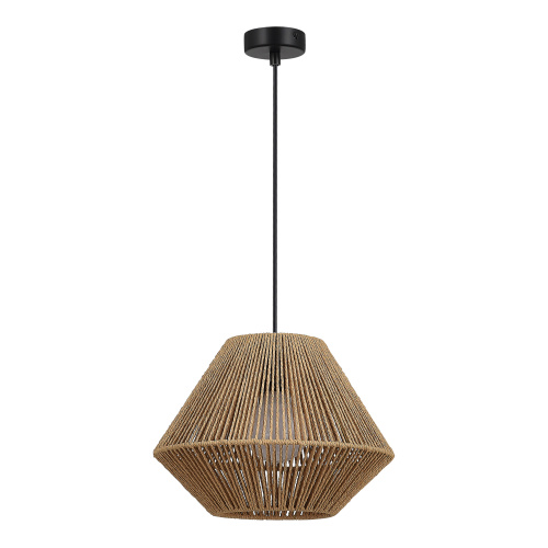 SLE6025-603-01 Светильник подвесной бежевый/черный E27 1*40W ETTAN