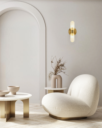 Светильник настенный Moderli V11018-2W Brass фото 9 Светильник настенный Moderli V11018-2W Brass фото 9