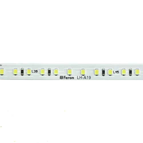 Лента светодиодная стабилизированная 120SMD(2835)/м 8Вт/м 48V 40000*10*1.22мм 4000К, IP20 LS420 FERON фото 2