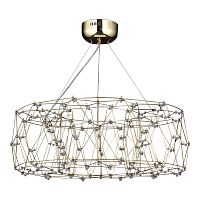 SL6602.203.48 Светильник подвесной ST-Luce Золотистый/Прозрачный LED 1*48W 4000K GRAVETTA