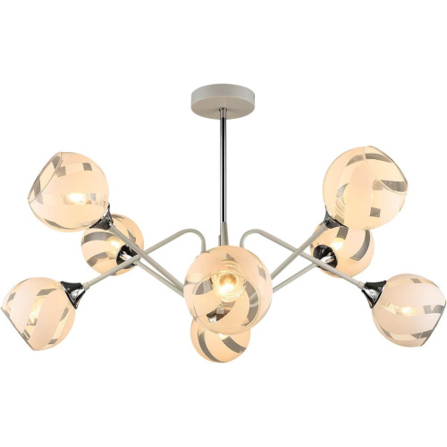 Потолочная люстра Reluce 04897-0.3-08 WT+CH Потолочная люстра Reluce 04897-0.3-08 WT+CH