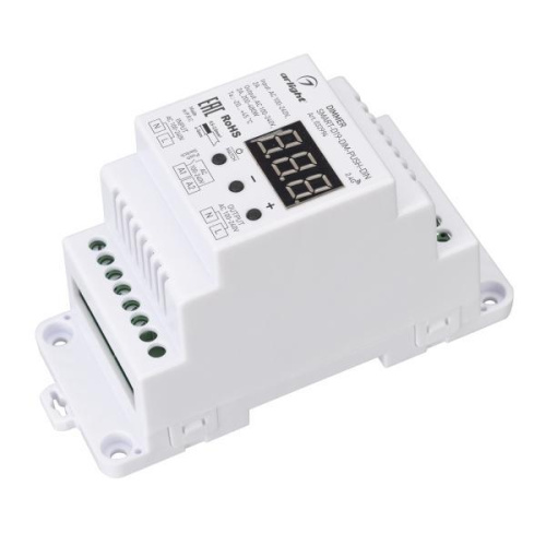 Диммер Arlight Smart-D19-Dim-Push-Din 032994 Диммер Arlight Smart-D19-Dim-Push-Din 032994