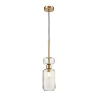 Подвесной светильник Escada 1141/1S E14*60W Antigue copper/Beige