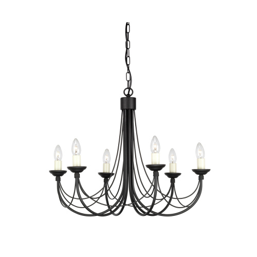 Люстра Elstead Lighting CB6-BLACK Люстра Elstead Lighting CB6-BLACK