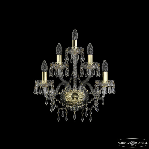 Бра хрустальные 1403B/2+2+1/160 G