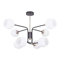 Люстра на штанге Arte Lamp SKAT A3564PL-8BK