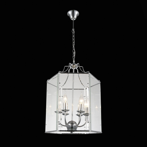 SL228.103.06 Люстра подвесная ST-Luce Хром/Прозрачный E14 6*40W TERSO фото 4