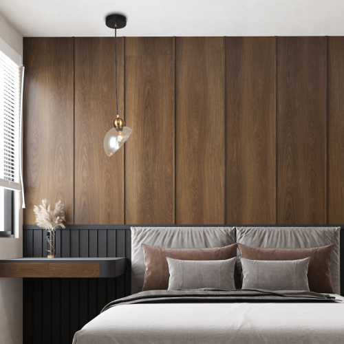 Подвесной светильник Escada 2109/1S E14*40W Black/Brass фото 3 Подвесной светильник Escada 2109/1S E14*40W Black/Brass фото 3