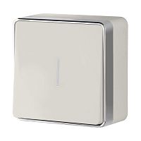 Выключатель одноклавишный с подсветкой Gallant слоновая кость W5010103