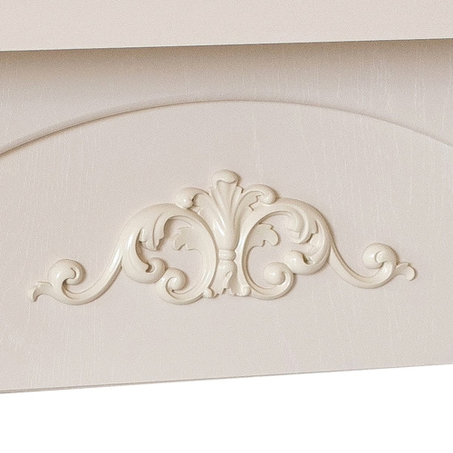 Электрокамин RealFlame Corfino WT айвори с очагом Majestic Lux Brass фото 4