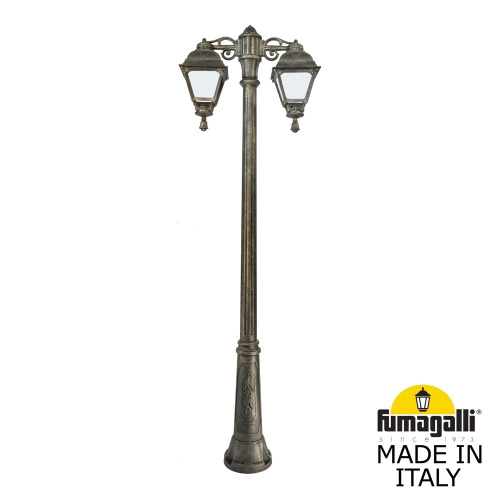 Fumagalli Садово-парковый фонарь FUMAGALLI RICU BISSO/CEFA 2L DN U23.157.S20.BYE27DN Fumagalli Садово-парковый фонарь FUMAGALLI RICU BISSO/CEFA 2L DN U23.157.S20.BYE27DN