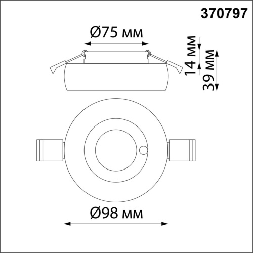 370797 SPOT NT21 597 белый/белый Светильник встраиваемый влагозащищенный IP44 GU10 50W 220V WATER фото 3 370797 SPOT NT21 597 белый/белый Светильник встраиваемый влагозащищенный IP44 GU10 50W 220V WATER фото 3