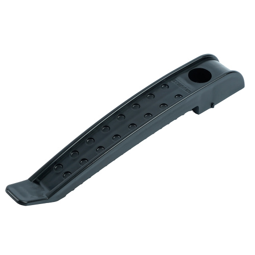 Держатель кабеля для прямого монтажа односторонний ДКО-2 STEKKER PMHR1B, черный (20 шт в упаковке)