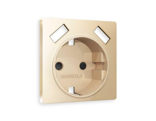Лицевая панель розетки AMBRELLA VOLT AP6090 Лицевая панель розетки AMBRELLA VOLT AP6090