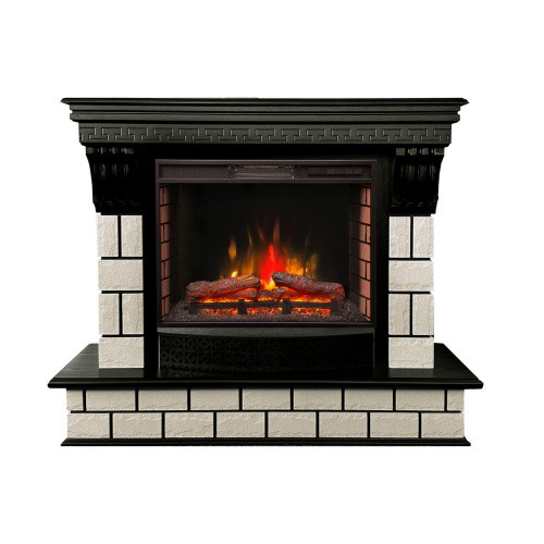 Электрокамин RealFlame Castle 25,5 AO античный дуб с очагом Sparta 25,5 LED Электрокамин RealFlame Castle 25,5 AO античный дуб с очагом Sparta 25,5 LED