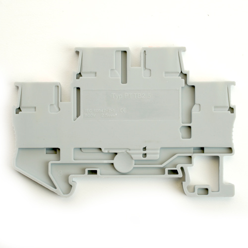 Зажим пружинный, 4-проводной проходной ЗНИ - 2,5 ,JXB PT 2,5 , серый LD575-1-25 фото 6