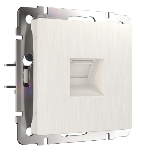 Телефонная розетка RJ-11 (перламутровый рифленый) W1182013