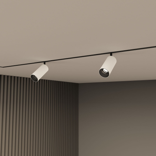 DK8041-BW+BK Акцентный светильник SMART SPOT 20W DIM 3000K-6000K, черный с белым, алюминий фото 5