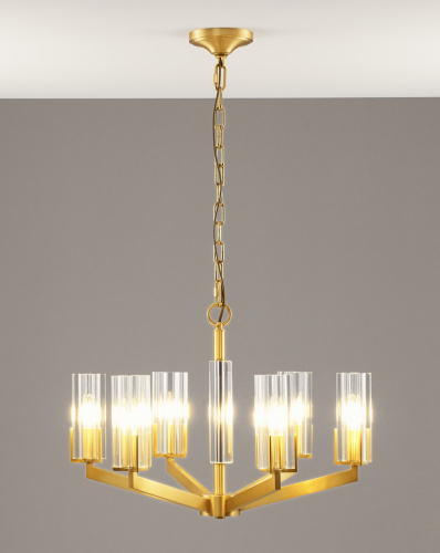 Люстра подвесная Moderli V11074-6P Brass фото 10 Люстра подвесная Moderli V11074-6P Brass фото 10