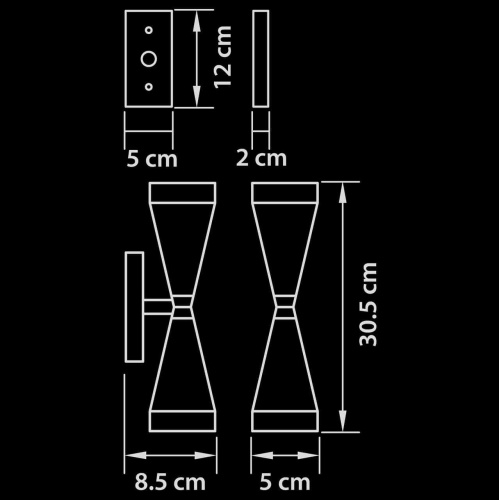 Настенный светильник Lightstar Punto 807624 фото 2 Настенный светильник Lightstar Punto 807624 фото 2