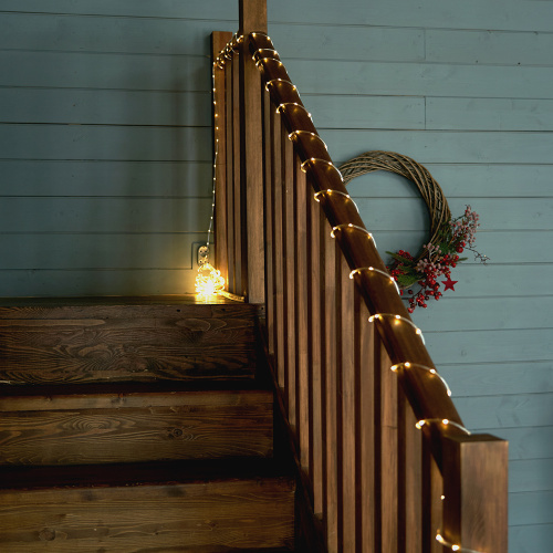 Светодиодная гирлянда Feron CL587 линейная Мини Дюралайт 2700К с контроллером, 15м, c питанием от сети 220V фото 3