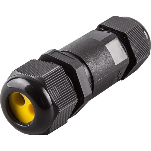 Соединитель-коннектор для проводов LD521, 2-контактный, водонепроницаемый, черный фото 2 Соединитель-коннектор для проводов LD521, 2-контактный, водонепроницаемый, черный фото 2