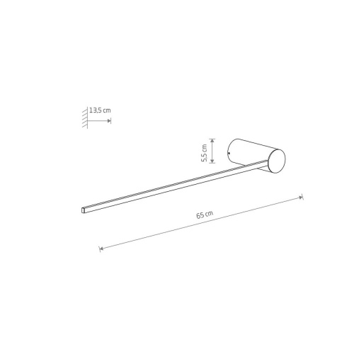 Настенный светильник Nowodvorski Arm Led M Black 10366 фото 3 Настенный светильник Nowodvorski Arm Led M Black 10366 фото 3