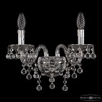 Бра с хрустальными подвесками AL16309B/2/141 CG Bohemia Ivele Crystal (Богемия Ивеле Кристалл)